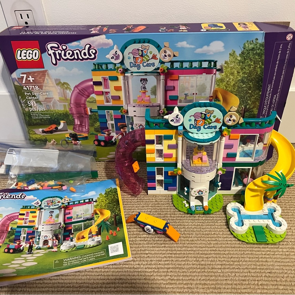 LEGO Friends Pet Day Care Building Set - Multicolor